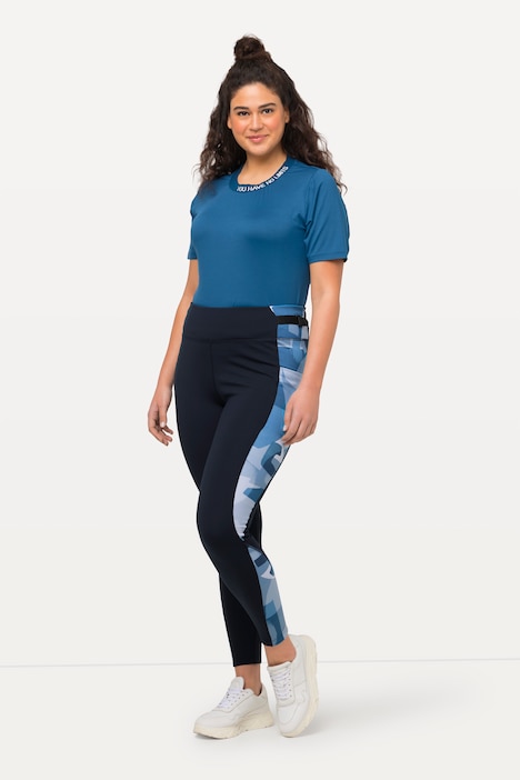 Sport-Leggings, verstellbarer Bund, schnelltrocknend