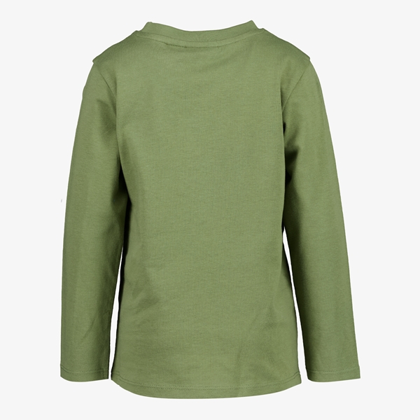 Unsigned jongens shirt groen met nature print