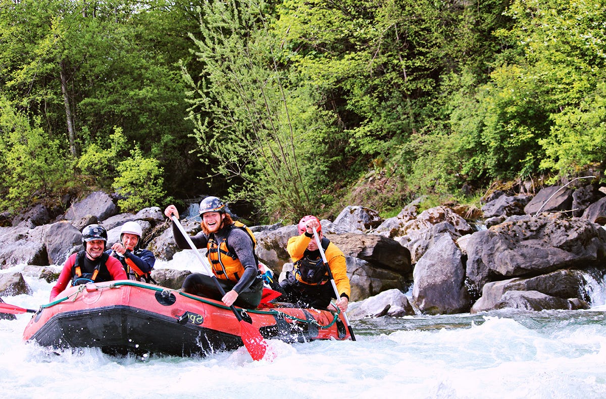 Einsteiger Rafting Tour für Zwei im Allgäu