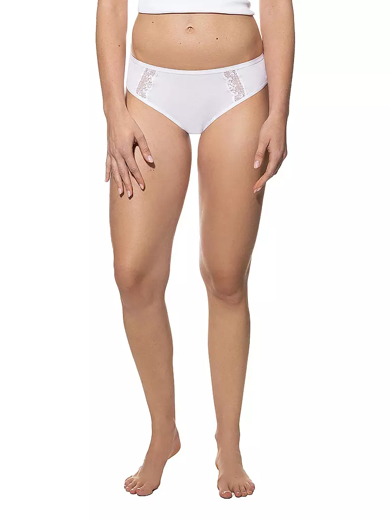 MEY Slip - American Pants weiss weiss