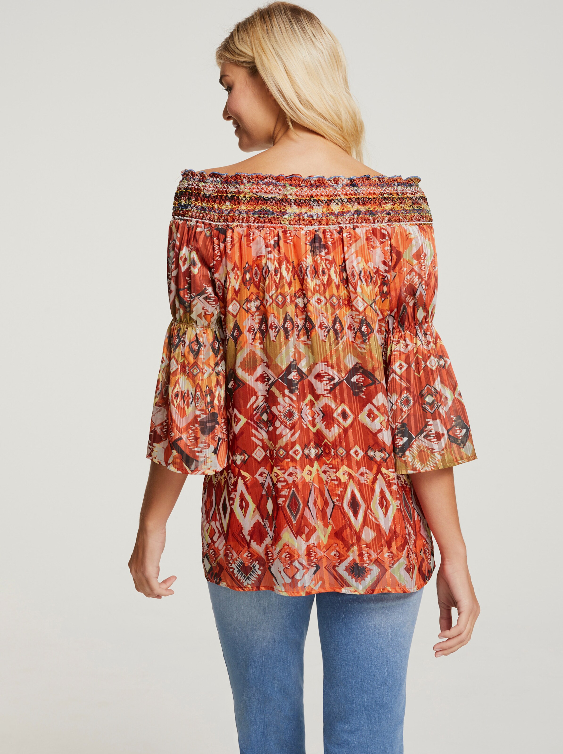 Druckbluse