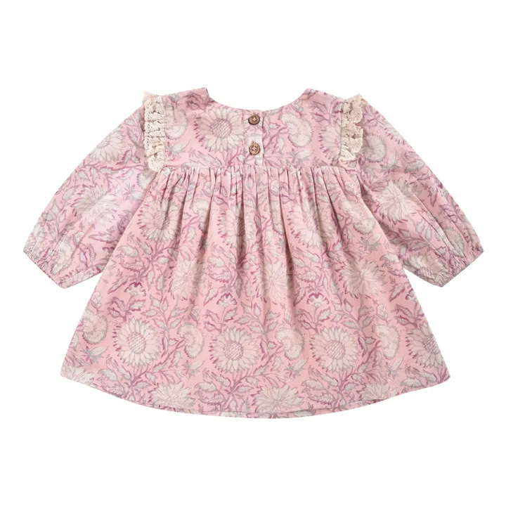 Louise Misha Robe Arinola Col Dentelle | Rose