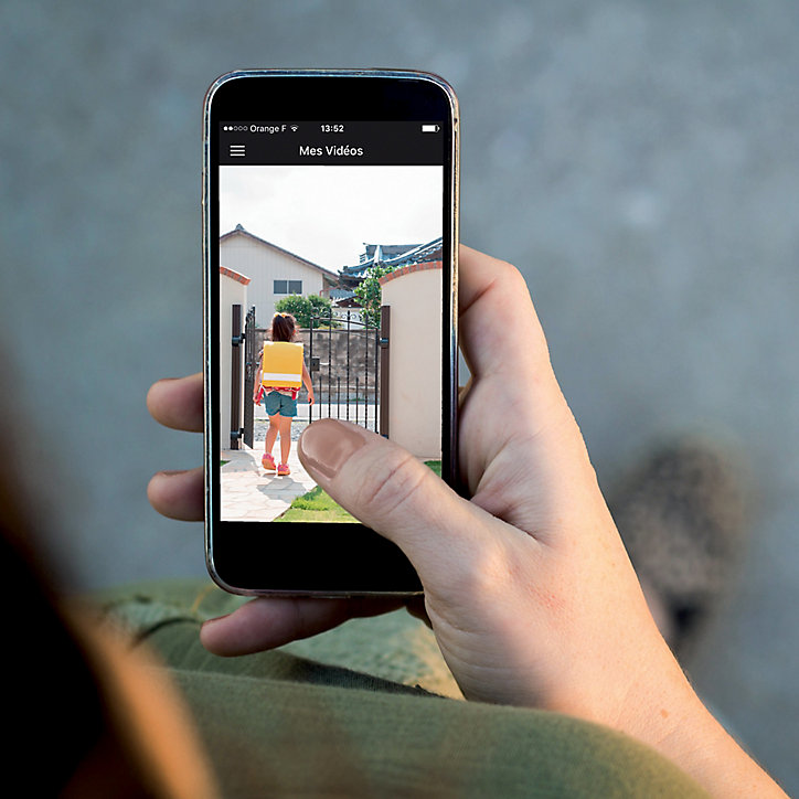 Détecteur de mouvement extérieur à prise d'images compatible animaux Diagral DIAG30BPX