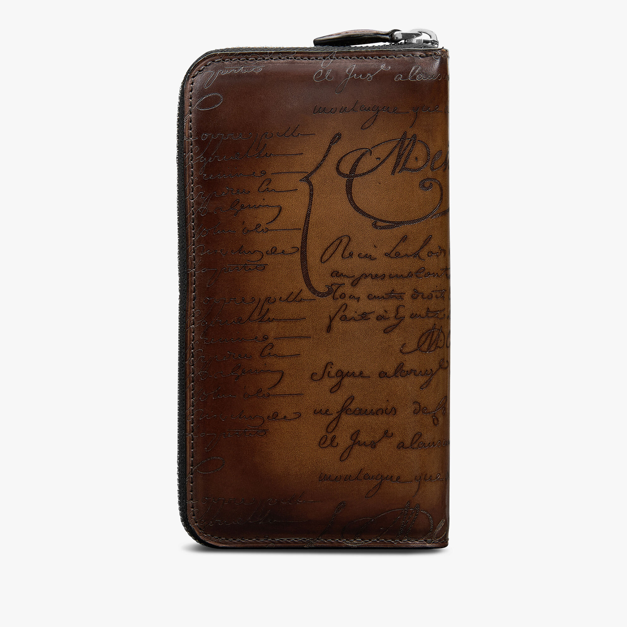 Portefeuille Zippe Itauba Neo En Cuir Scritto