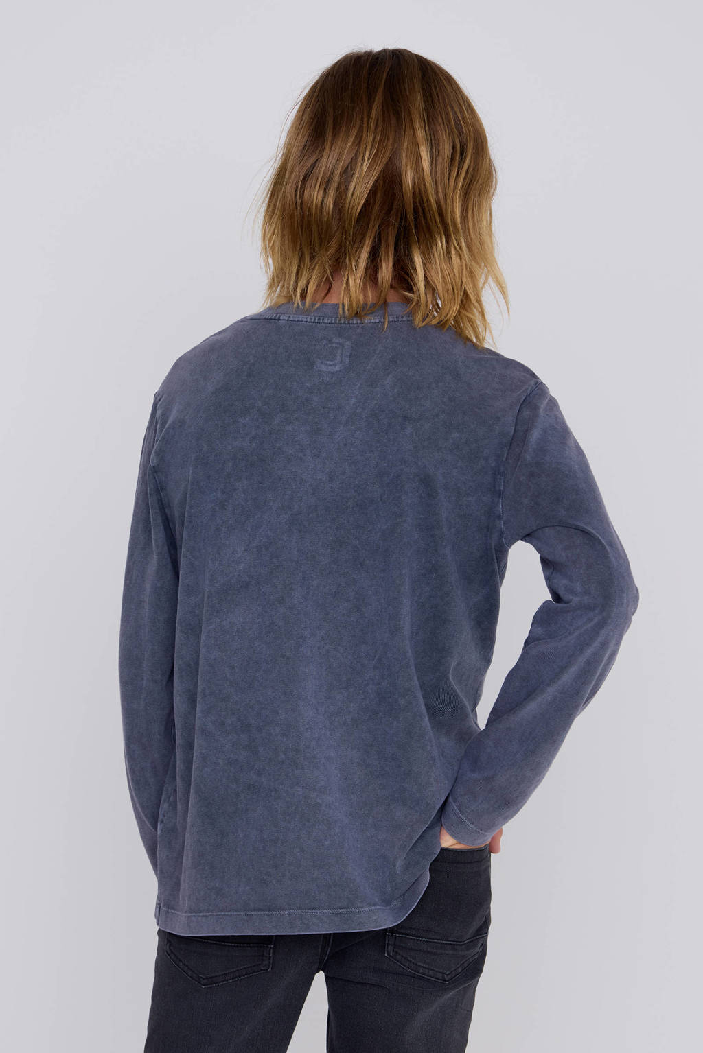 Coolcat longsleeve Tio met printopdruk acid black