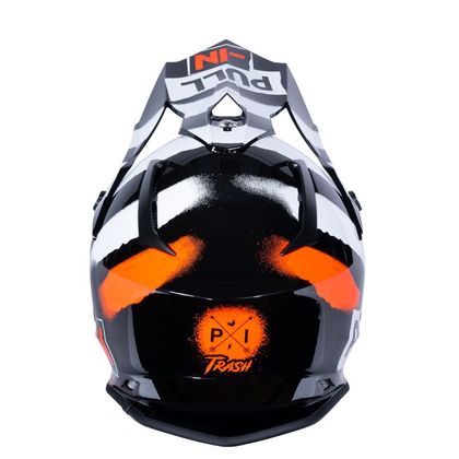 Casque cross Pull-in TRASH 2024 - Orange