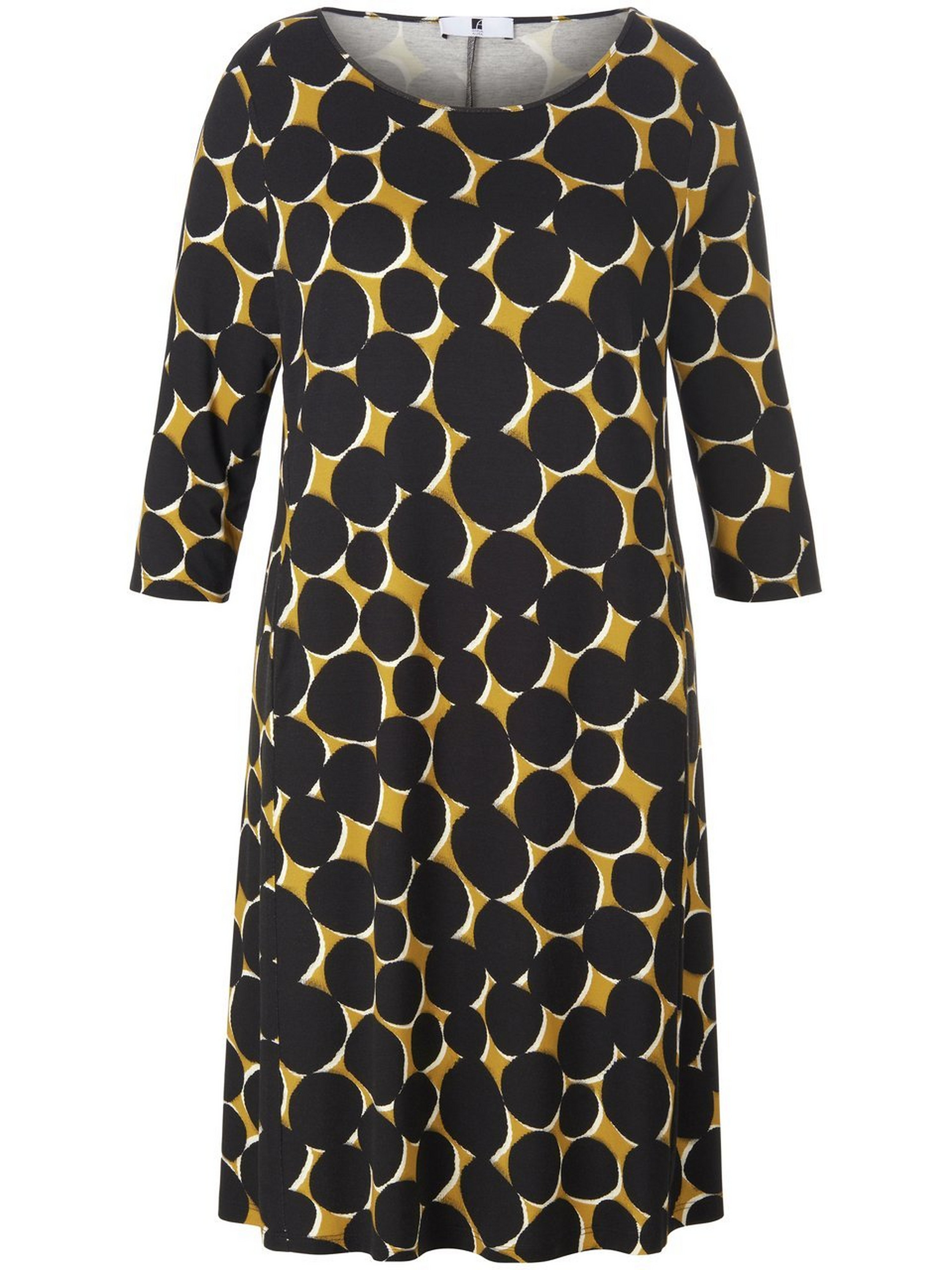 Jersey-Kleid mit 3/4-Arm