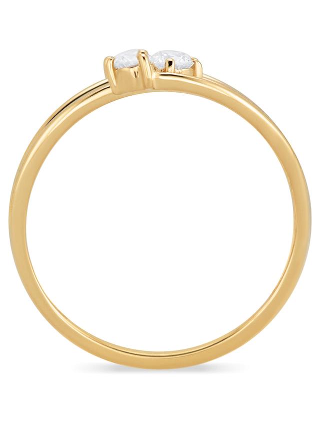 Brillant-Ring, 0,5 ct., LG, Gold 585 poliert