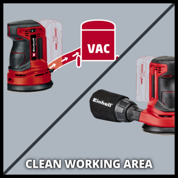 Einhell 18V excentrische schuurmachine TE-RS 18 LI (zonder accu)