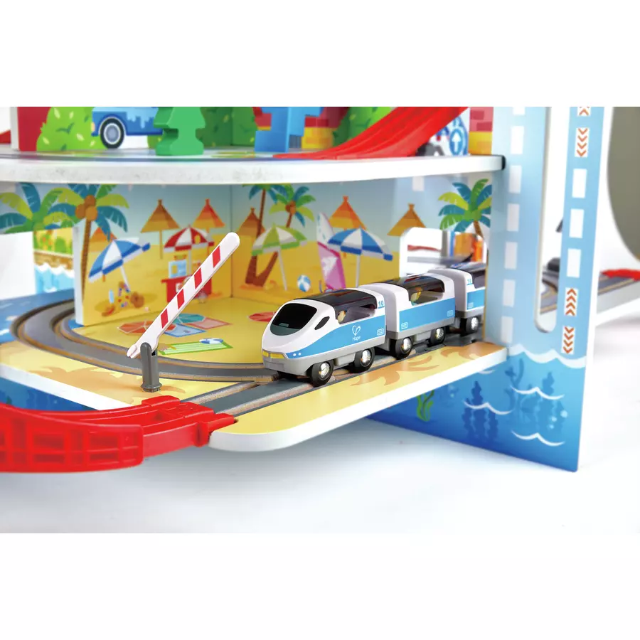 Hape Mega City Eisenbahn Set