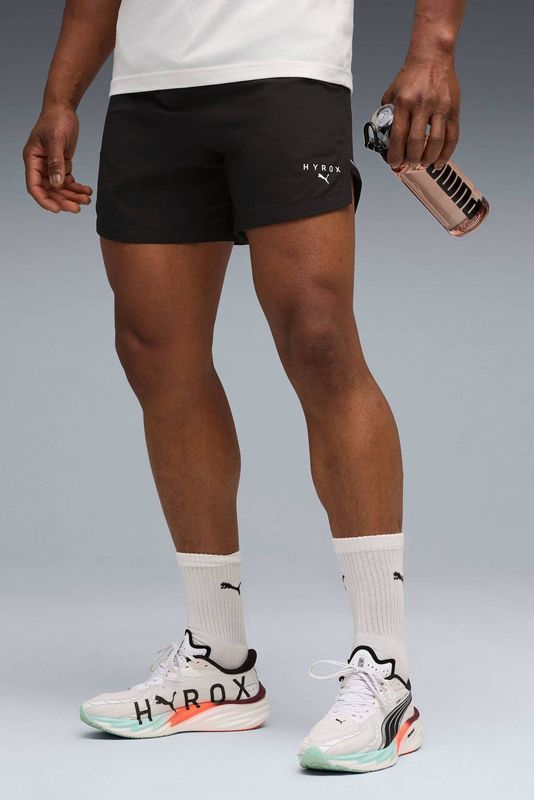 PUMA - PUMA X HYROX 6' ULTRAWEAVE SHORT - Sportbroek - Puma Black