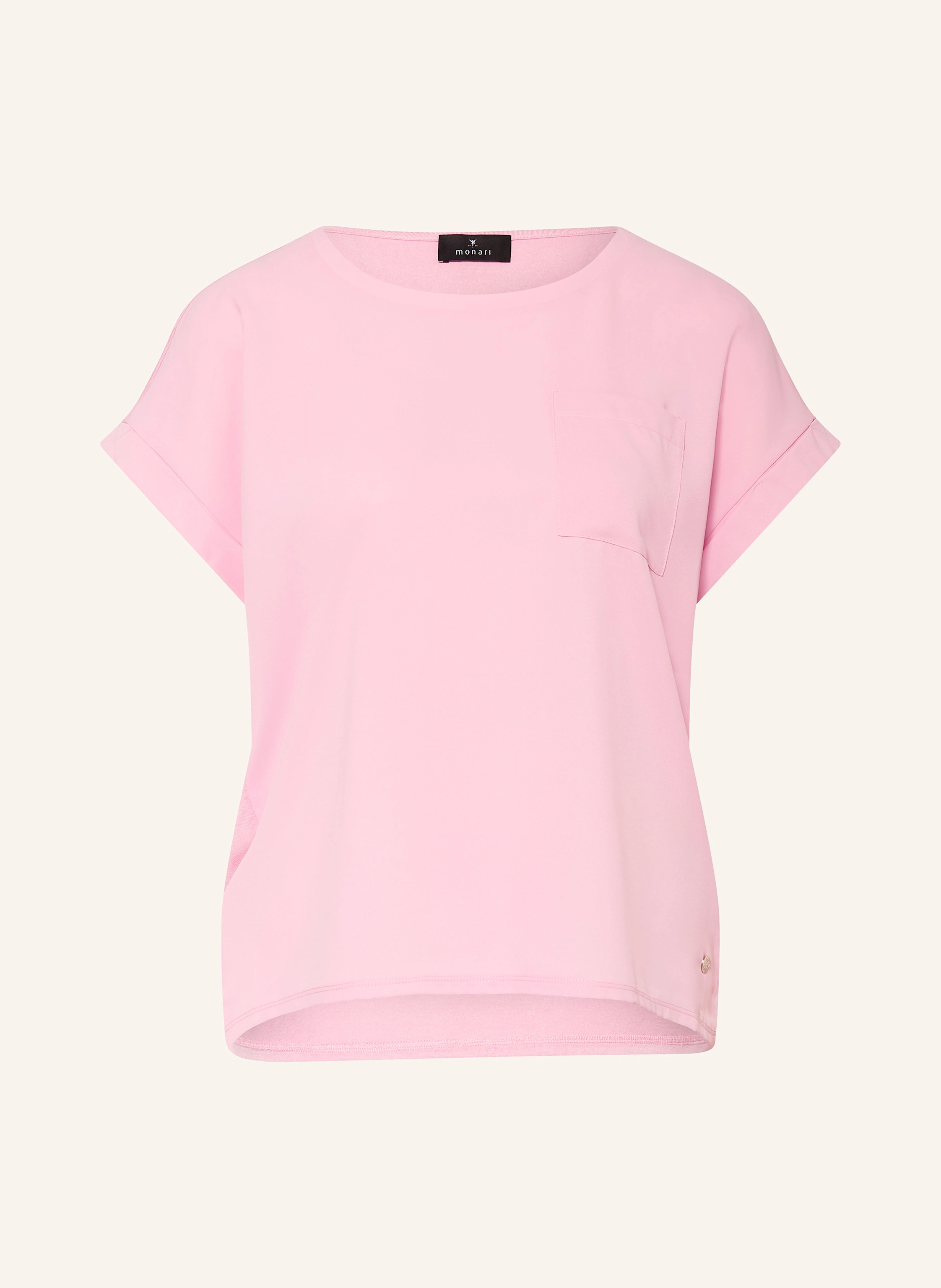monari Blusenshirt mit Materialmix