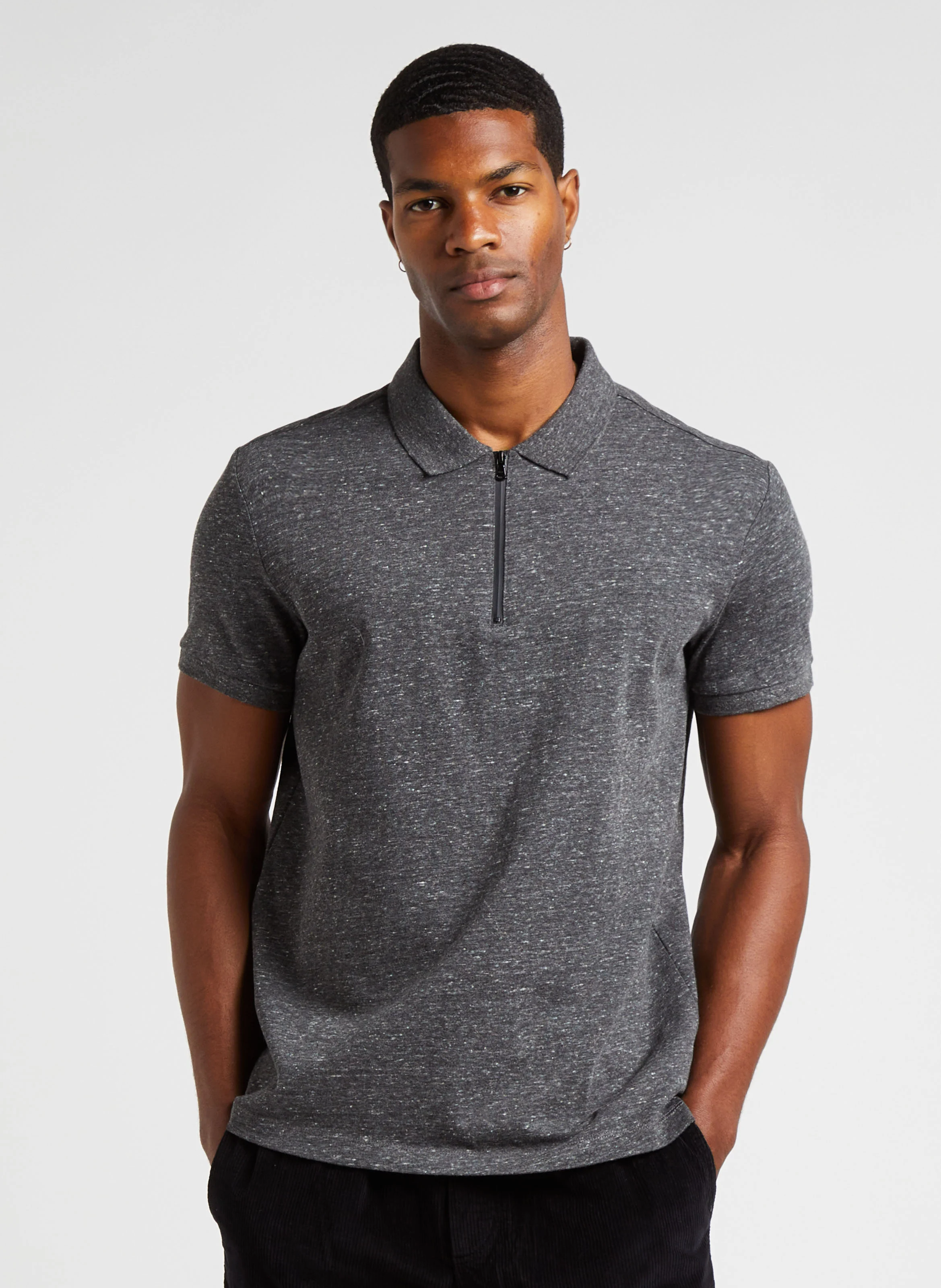 Polo regular-fit| Gris