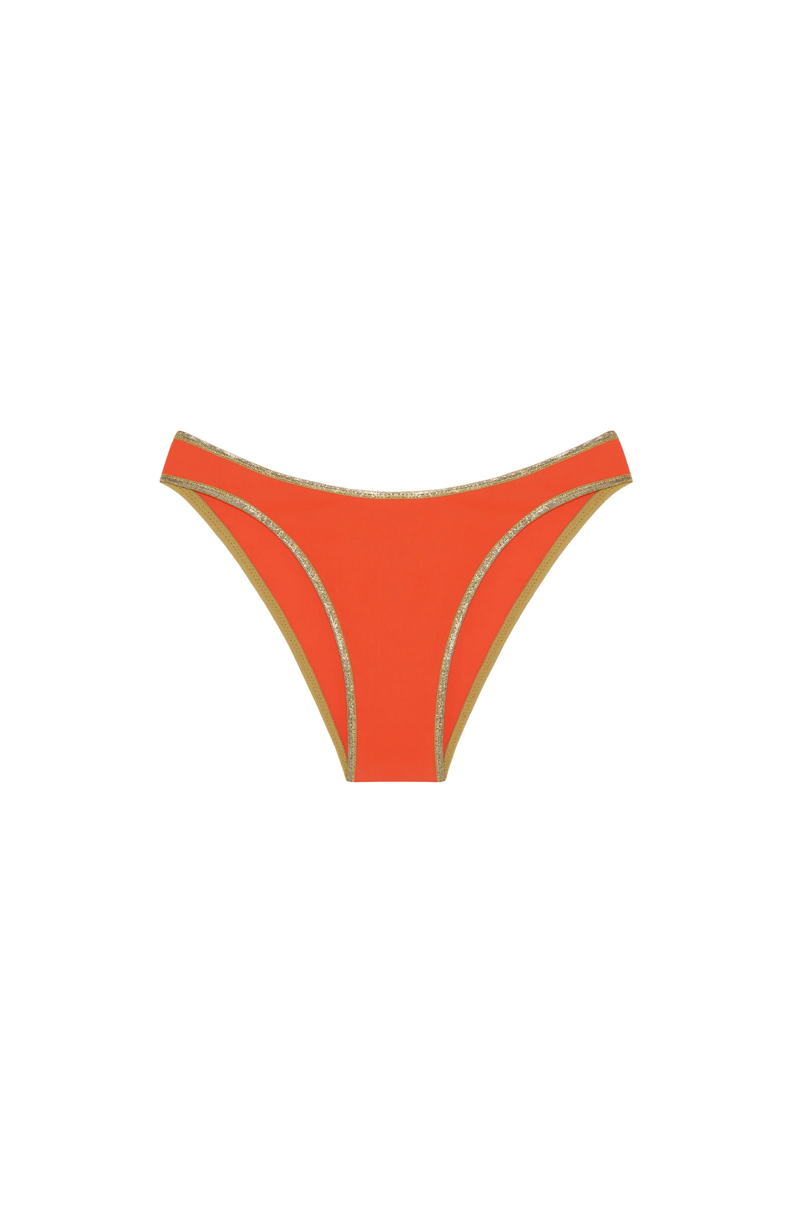 mathis Bas de maillot de bain échancré orange Orange