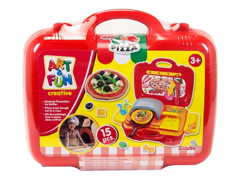 Art & Fun kleiset pizzaoven in koffer