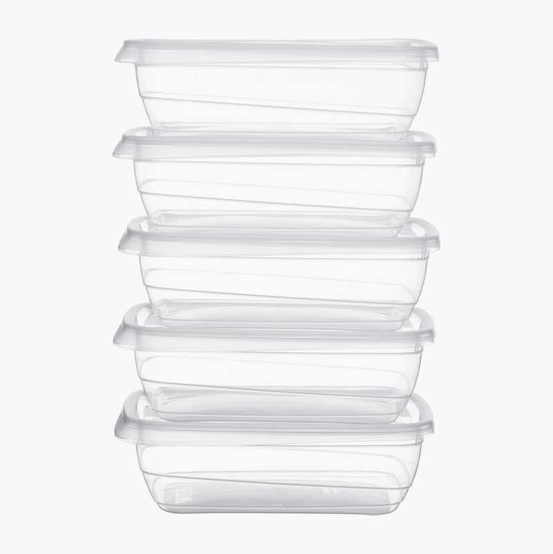 Matboks, 1000 ml, 5-pakning