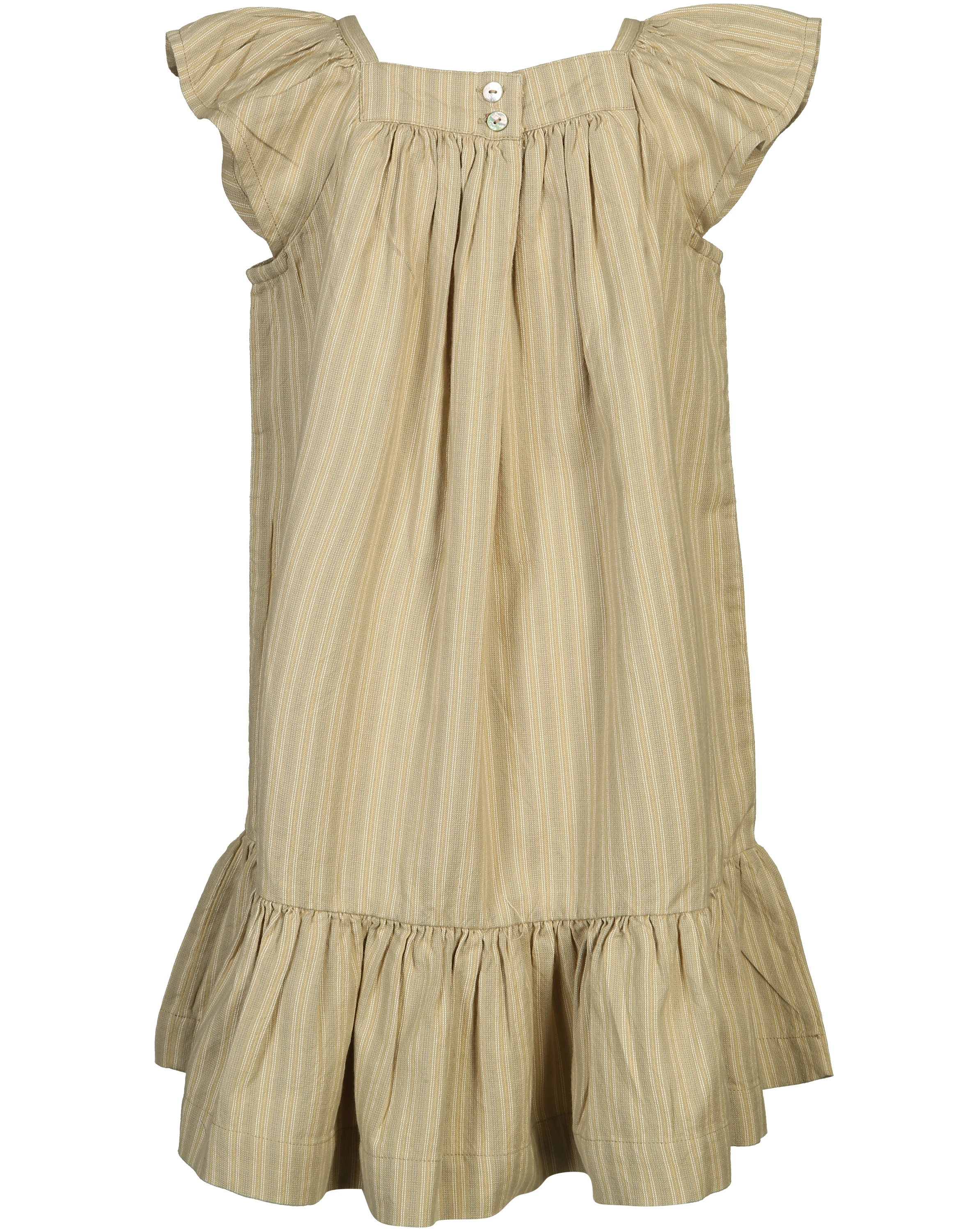 Kleid DRESA mit Flügelärmeln in alpaca stripes