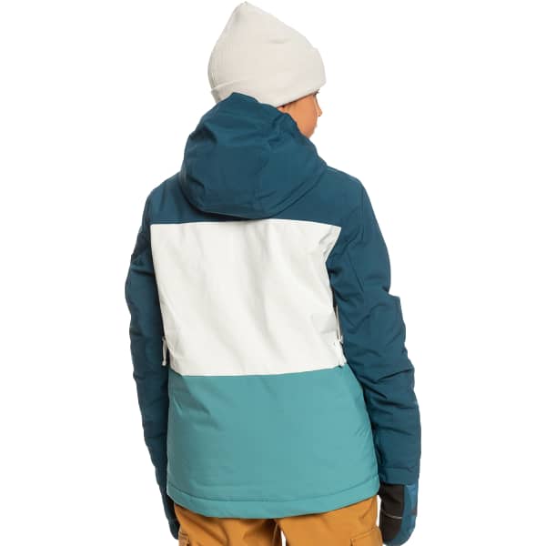 Veste de ski QUIKSILVER SIDE HIT YOUTH JK BRITTANY BRITTANY BLUE