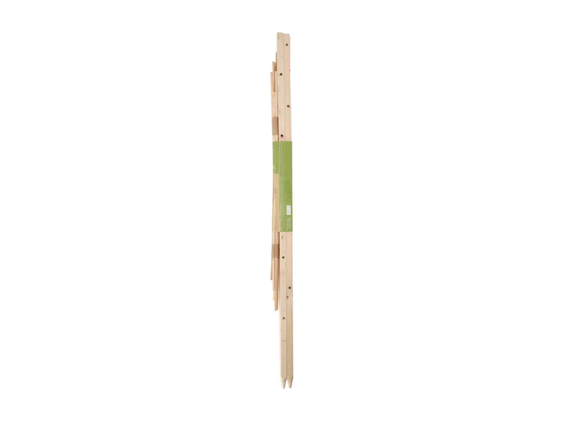 Support en bois de pin pour plantes 4 piquets Pyramide