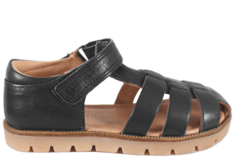 BISGAARD NAVY BLÅ LÆDER SANDAL
