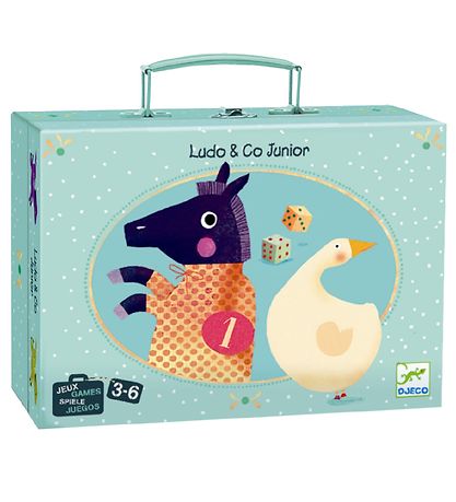Djeco Brettspiel - Ludo & Goose Games