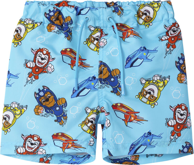 Name It NMMMOTI PAWPATROL LONG SWIMSHORTS C Bluefish
