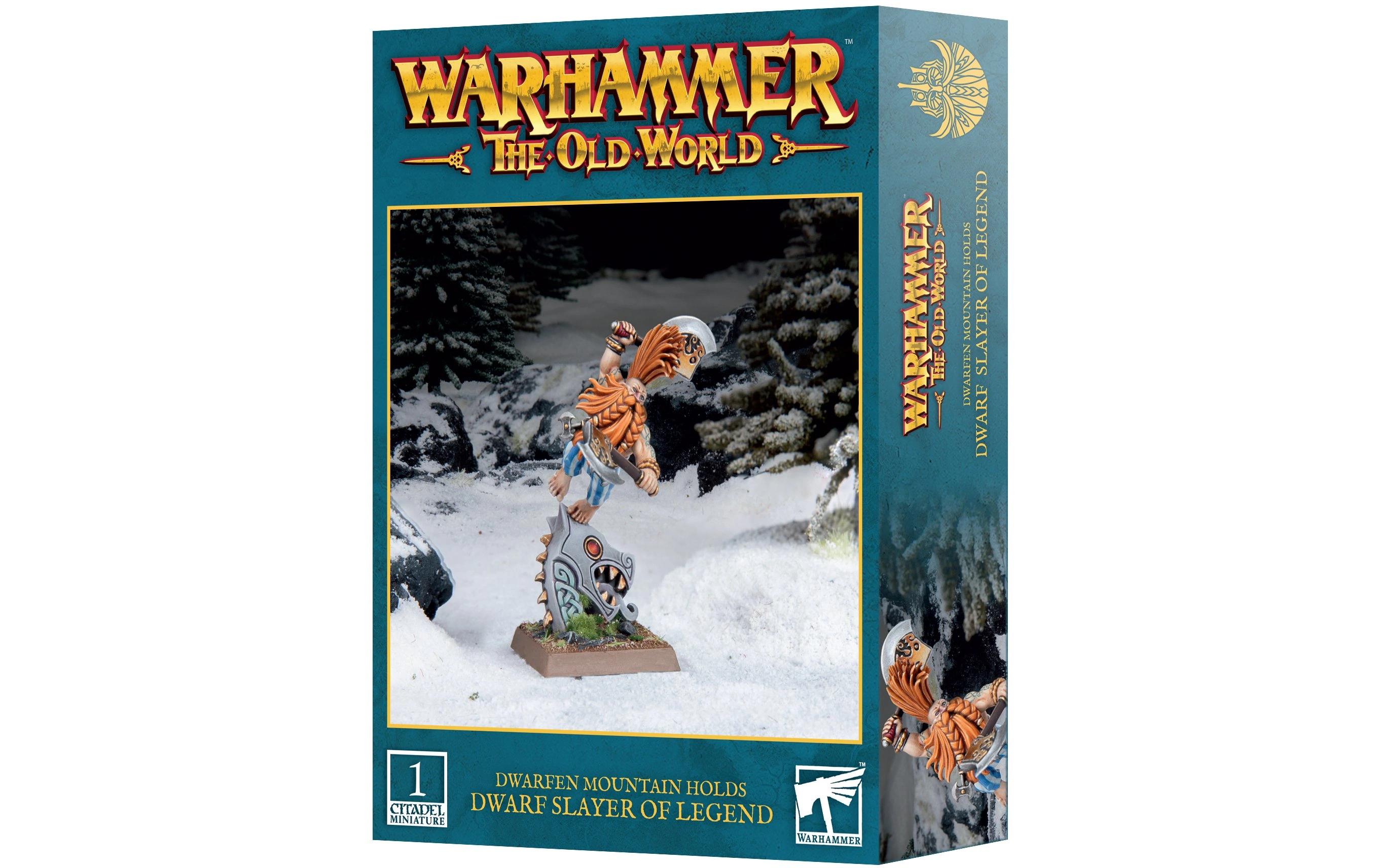 Figur Warhammer The old World D/H: Slayer Of LegendWarhammer The old World Dwarfen Holds: Slayer Of Legend Bausatz