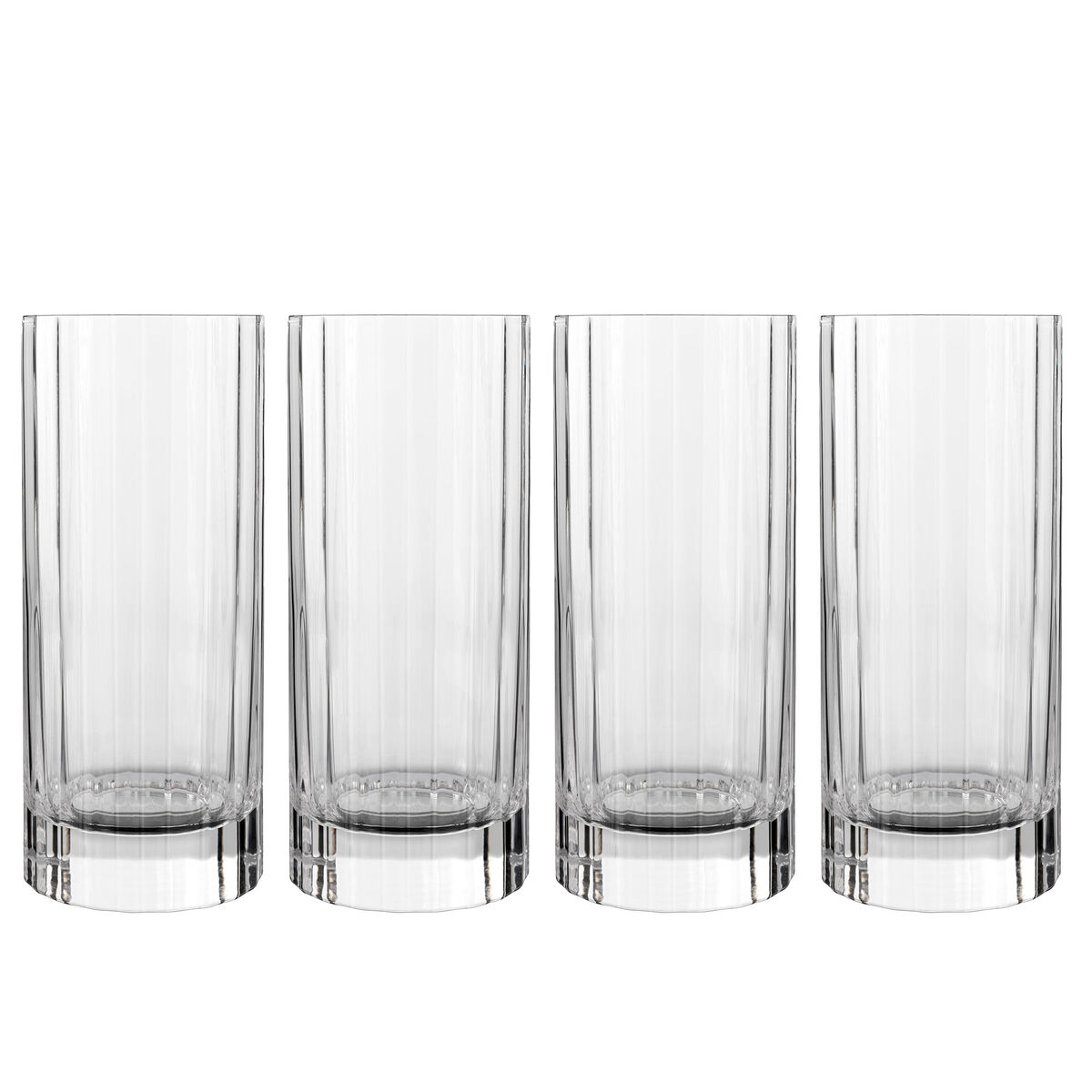 Luigi Bormioli Bach ølglass/longdrinkglass 4-pakning