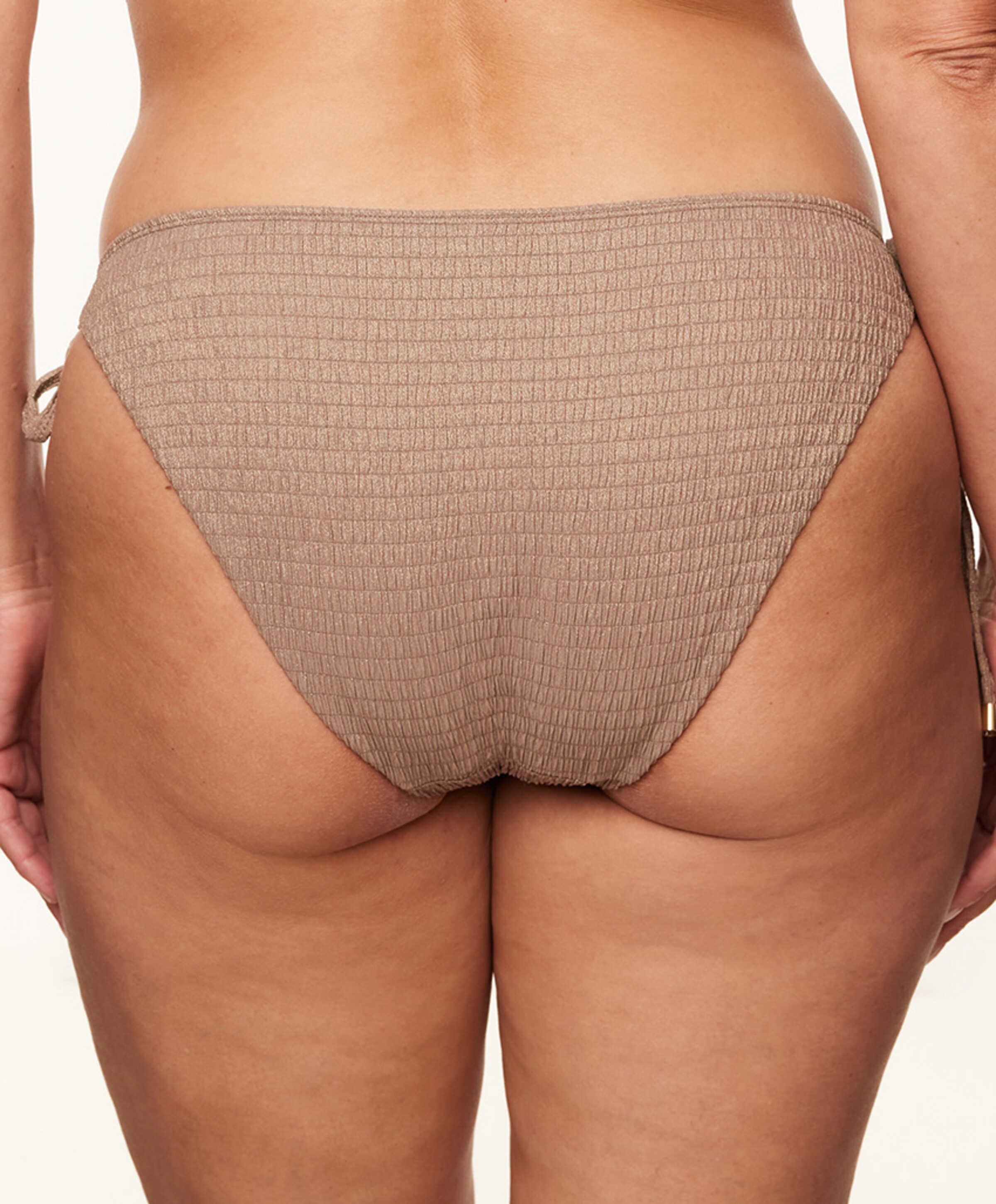 Annadiva Dames bikinibroekje bruin