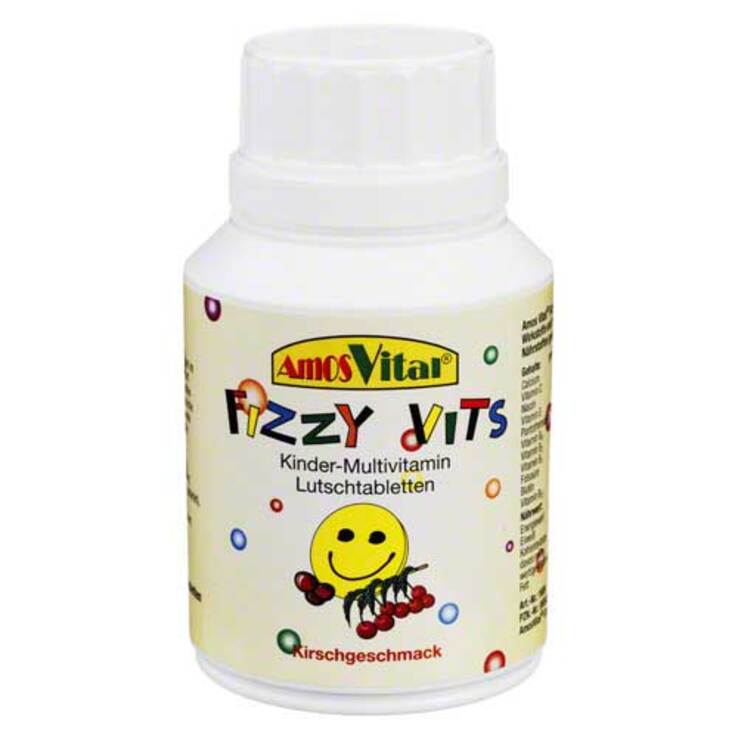Fizzy Vits Kindervitamine Amosvital Lutschtabletten, 50 St