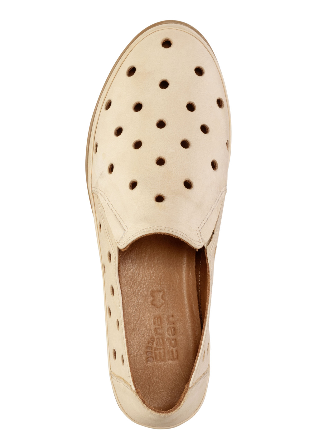 ELENA EDEN Slipper aus weichem Nappaleder mit Lochungen