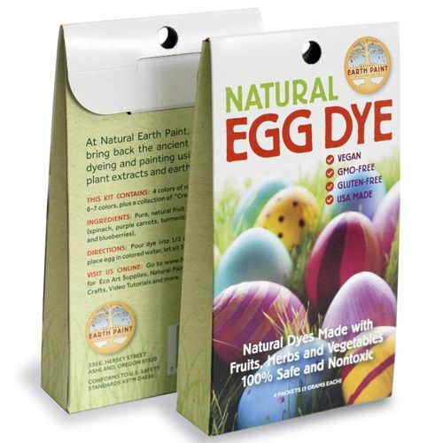 Natural earth paint waterverf voor eieren