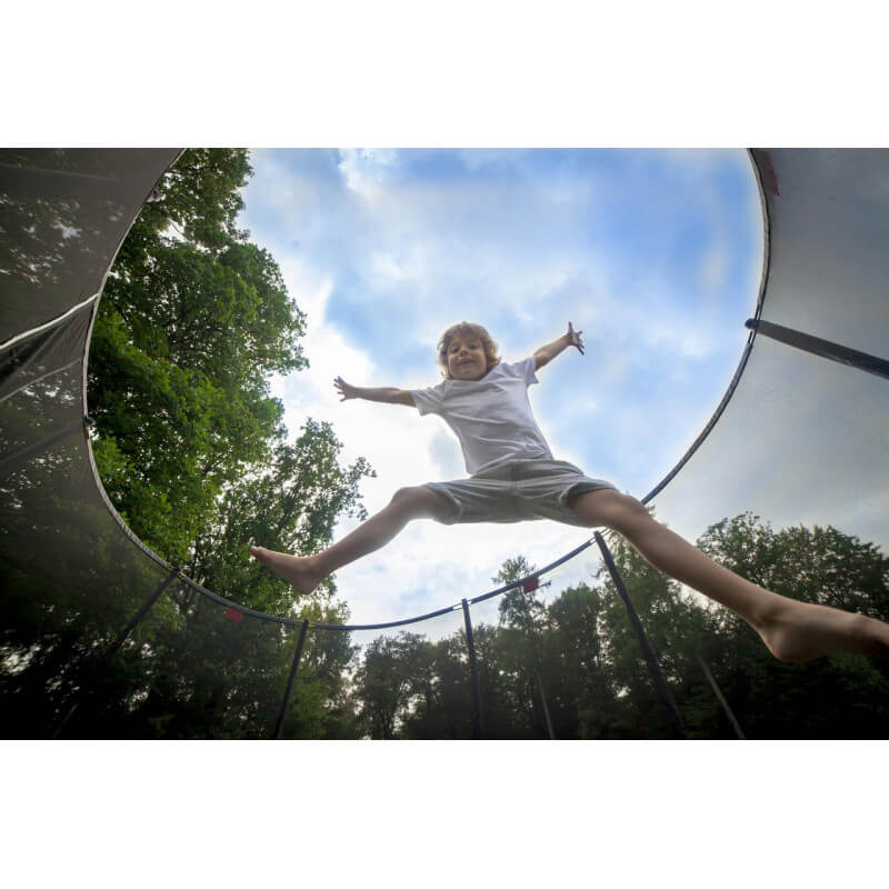 Elite inground 330 grey + safety net deluxe