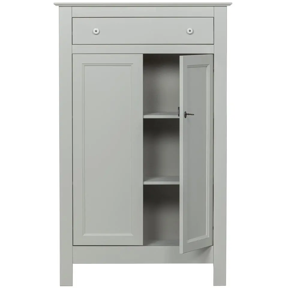WOOOD Eva Meidenkast - Grenen - Mist - 150x93x40