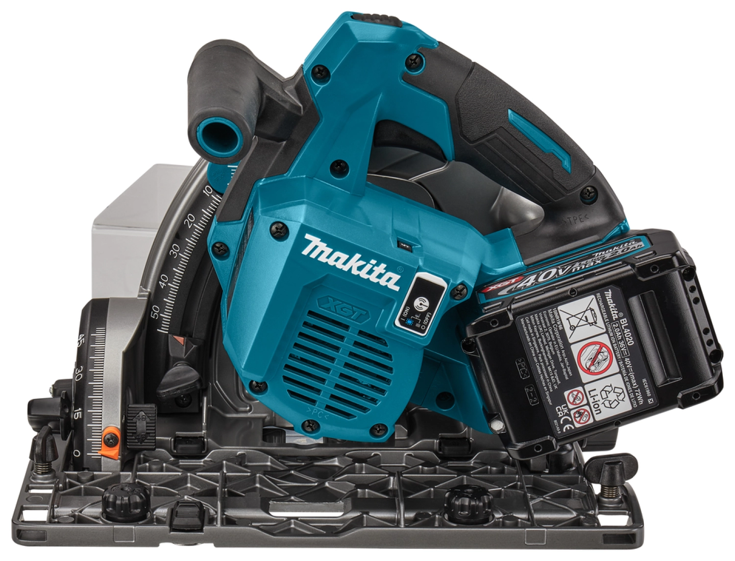 Makita SP001GZ06 XGT 40V Max Li-Ion accu Invalcirkelzaag body in Mbox - 165 mm