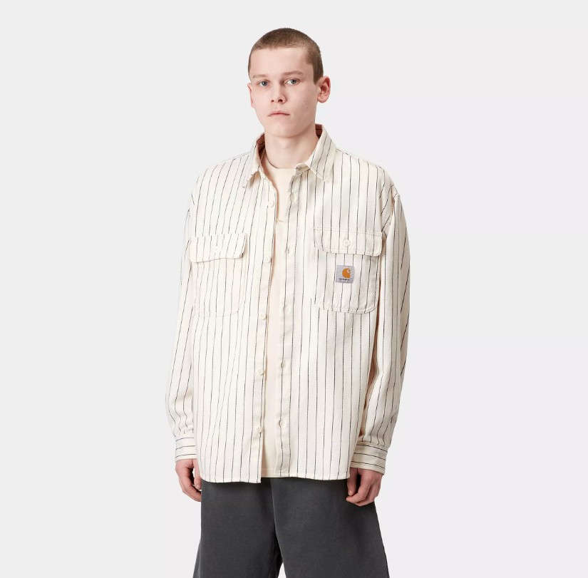 Carhartt WIP Hendry Shirt Jac Wax / Dark Navy