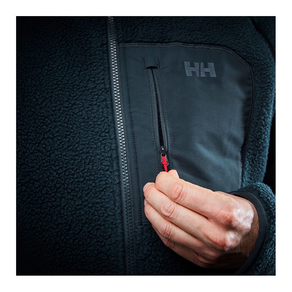 Helly Hansen PANORAMA PILE BLOCK - Polaire Homme navy