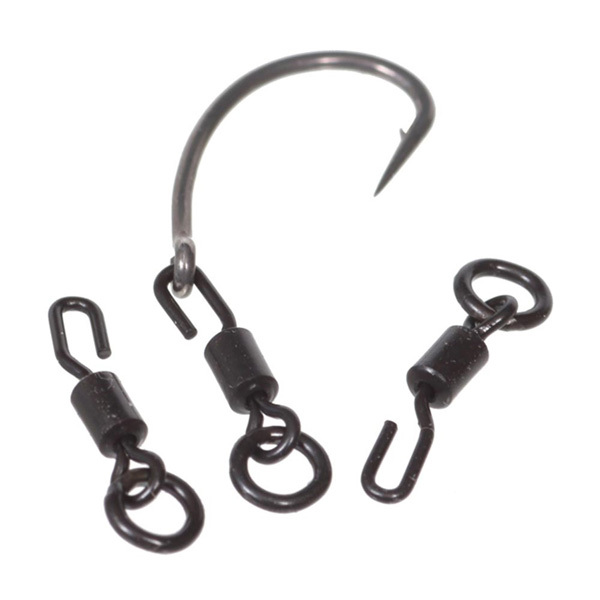 Émerillon Korda Spinner Ring Swivel size 11, 10 pièces !