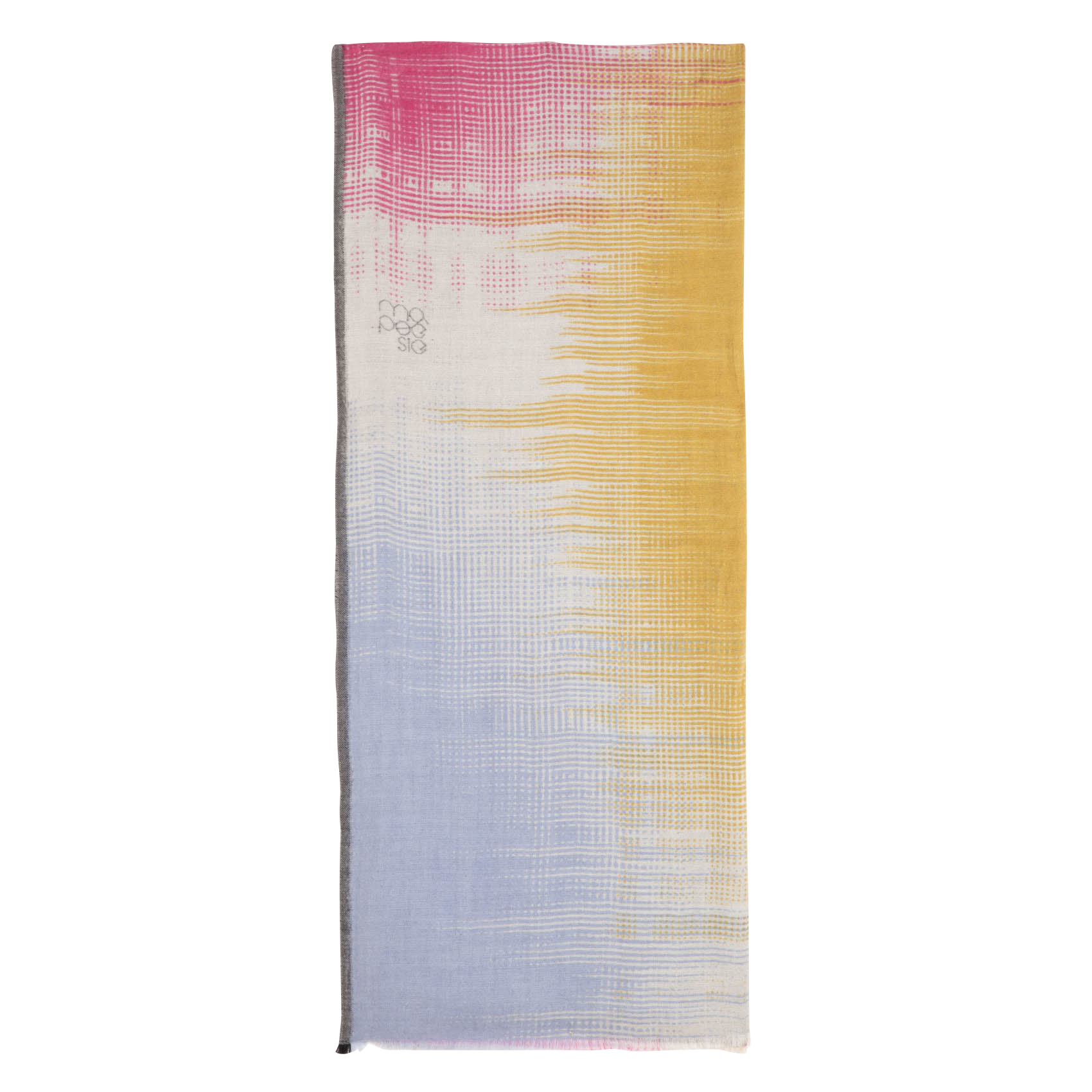 OSMOSE - Foulard imprimé en laine | Multicolore