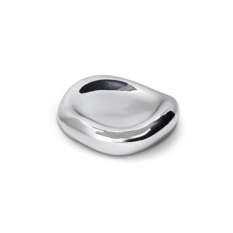 HKliving Gleam Glass schaal Chrome