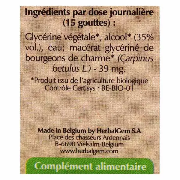 Herbalgem Macerado Concentrado de Carpa Orgânica 30ml