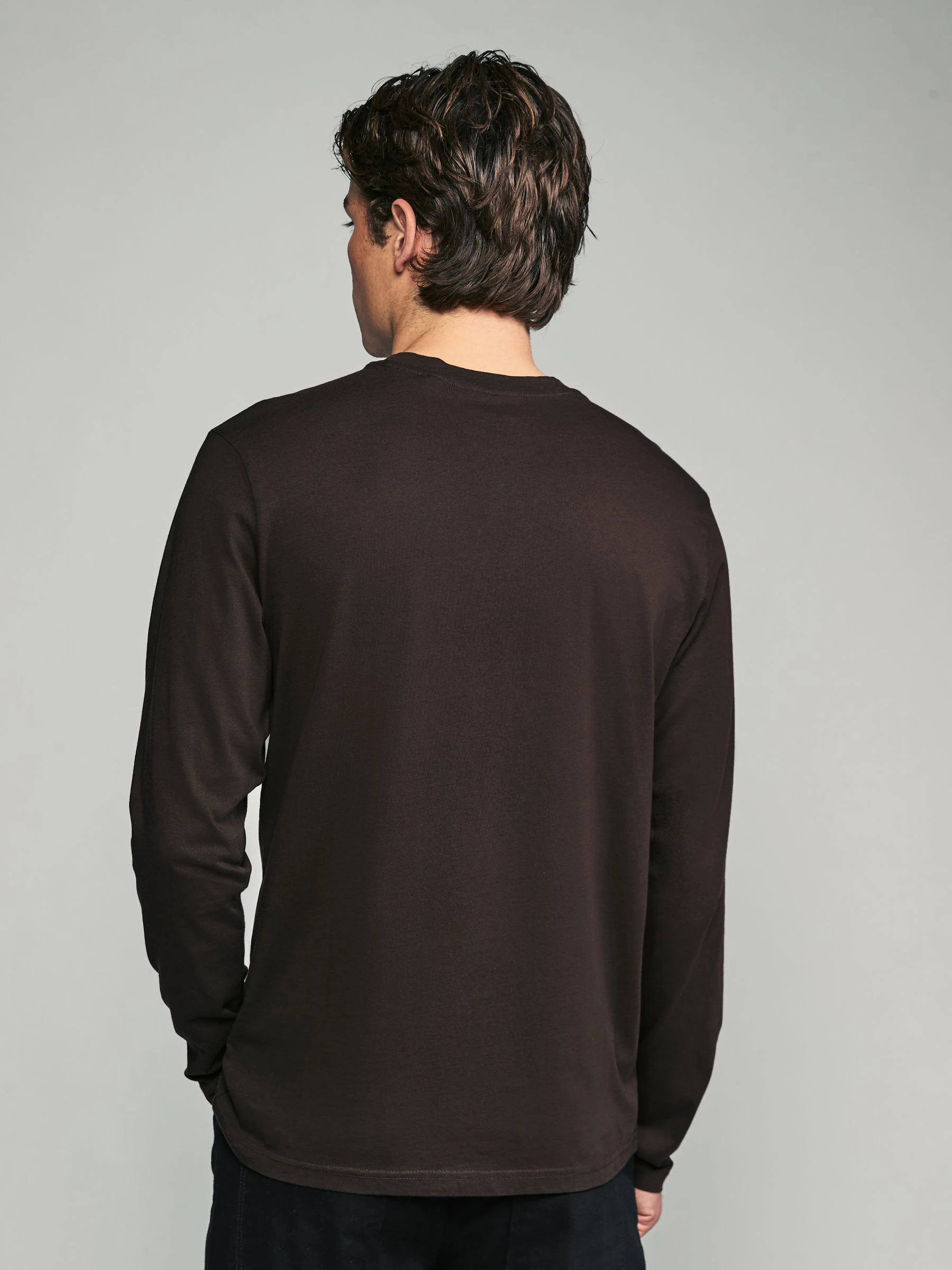 Neutraal - Normale Pasvorm - verpakking van 5 regular-fit T-shirts met lange mouwen van 100% katoen