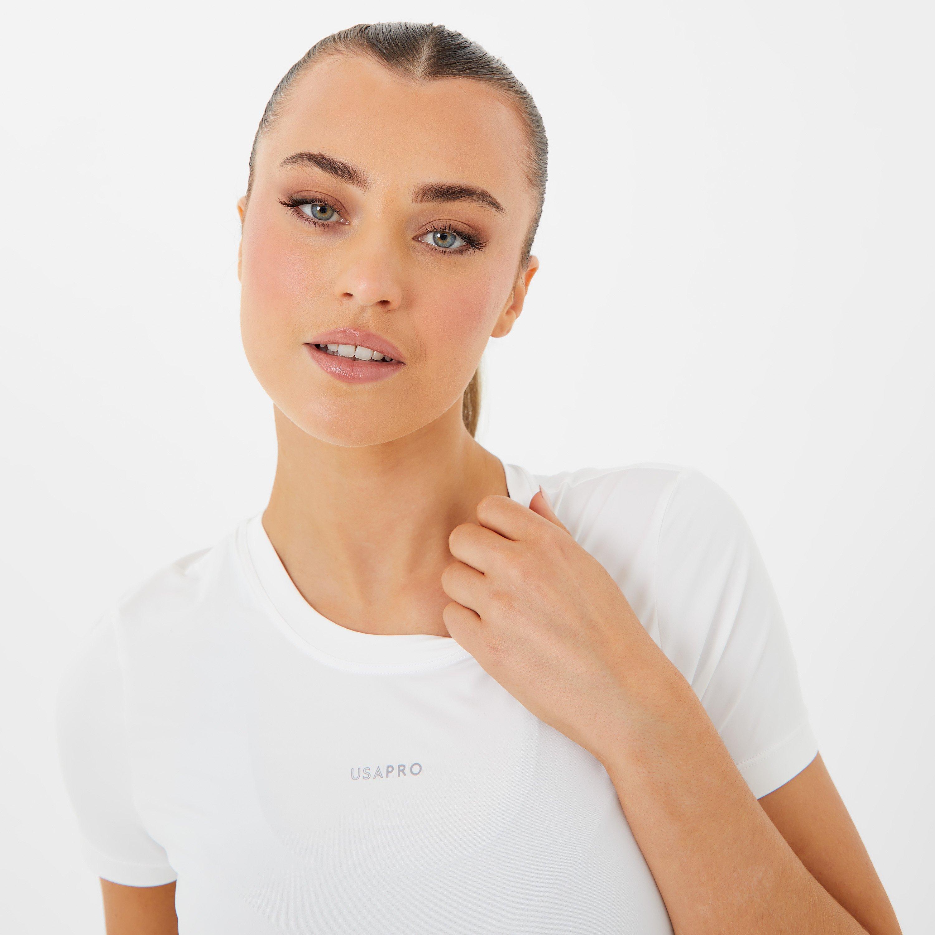 USA Pro x Sophie Habboo Fitted Training Tee
