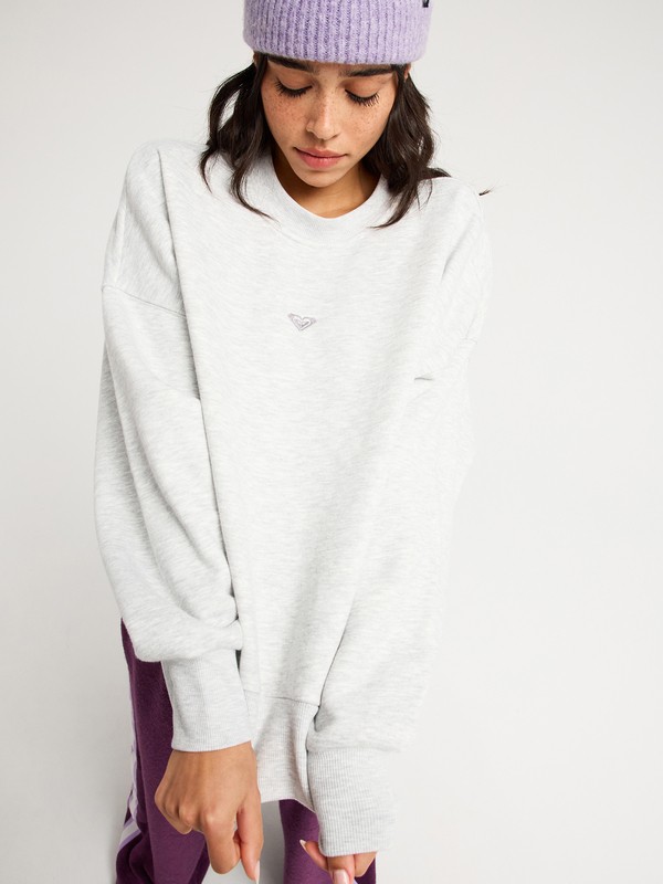 Solar Rush Sweat décontracté Gris Femme