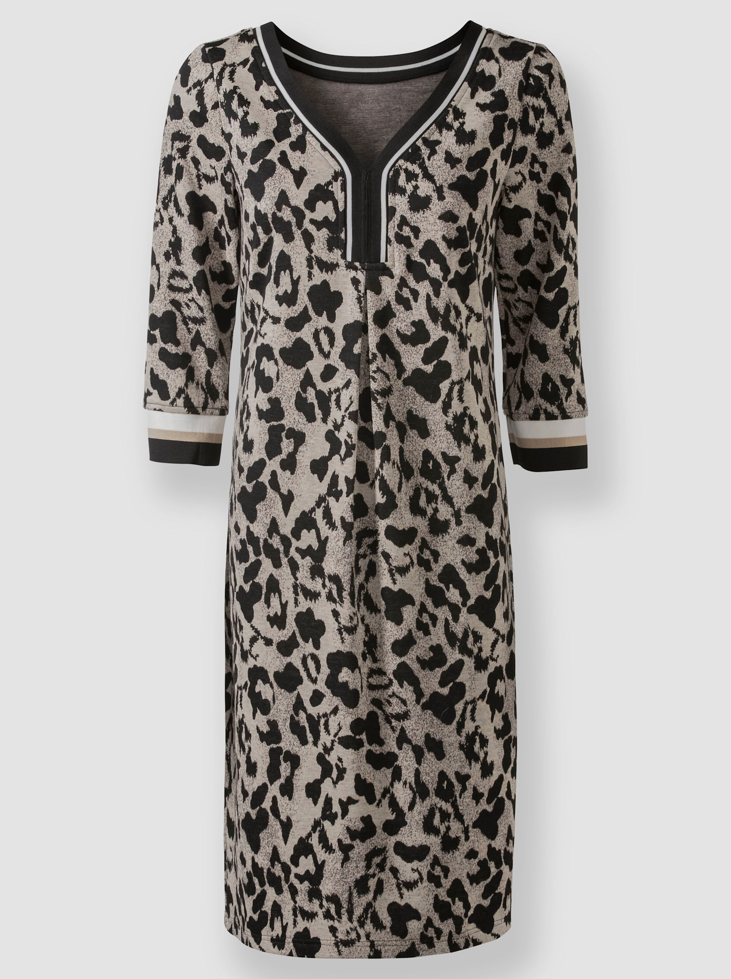 Jacquard-Kleid