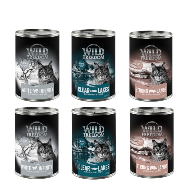 Lot Wild Freedom Adult 24 x 400 g