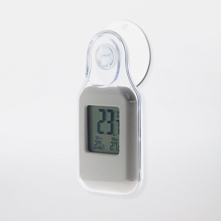 Thermomètre digital intérieur/extérieur Otio blanc