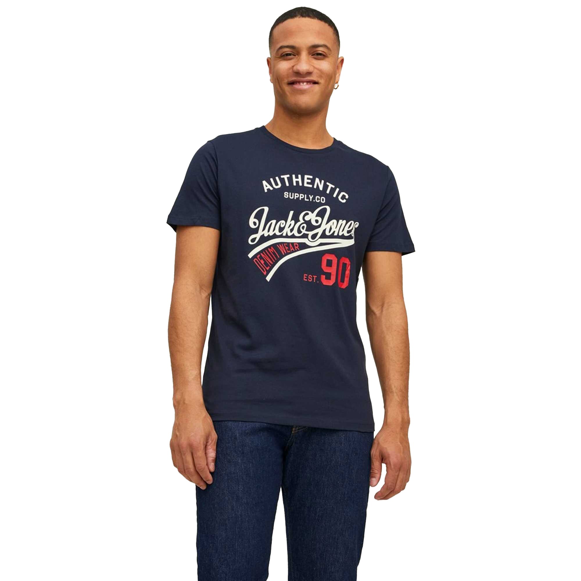JJETHAN TEE CREW NECK 3PK Herren T-Shirt