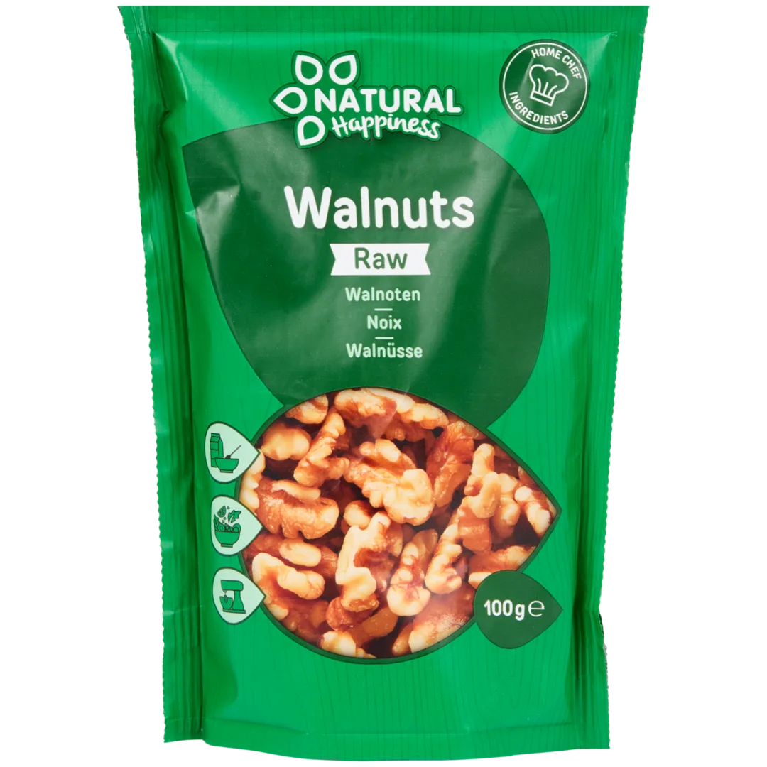 Natural Happiness walnoten Raw 100 gram