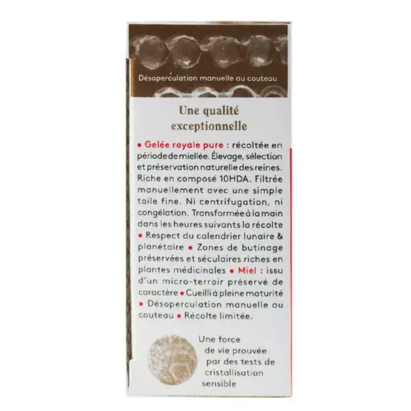 Ballot-Flurin Santé Préparation Dynamisée Gelée Royale 100% Française Bio 10 ampoules